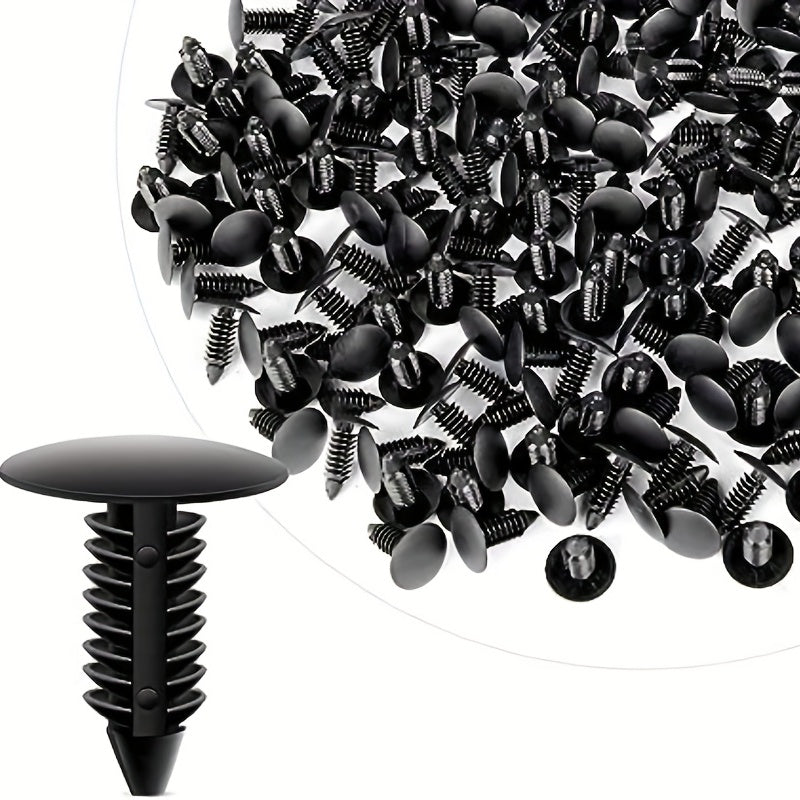 Plastic Bumper Fastener Rivet Clips 7.5mm Hole Auto Body Retainers 50/100/200/300/500pcs
