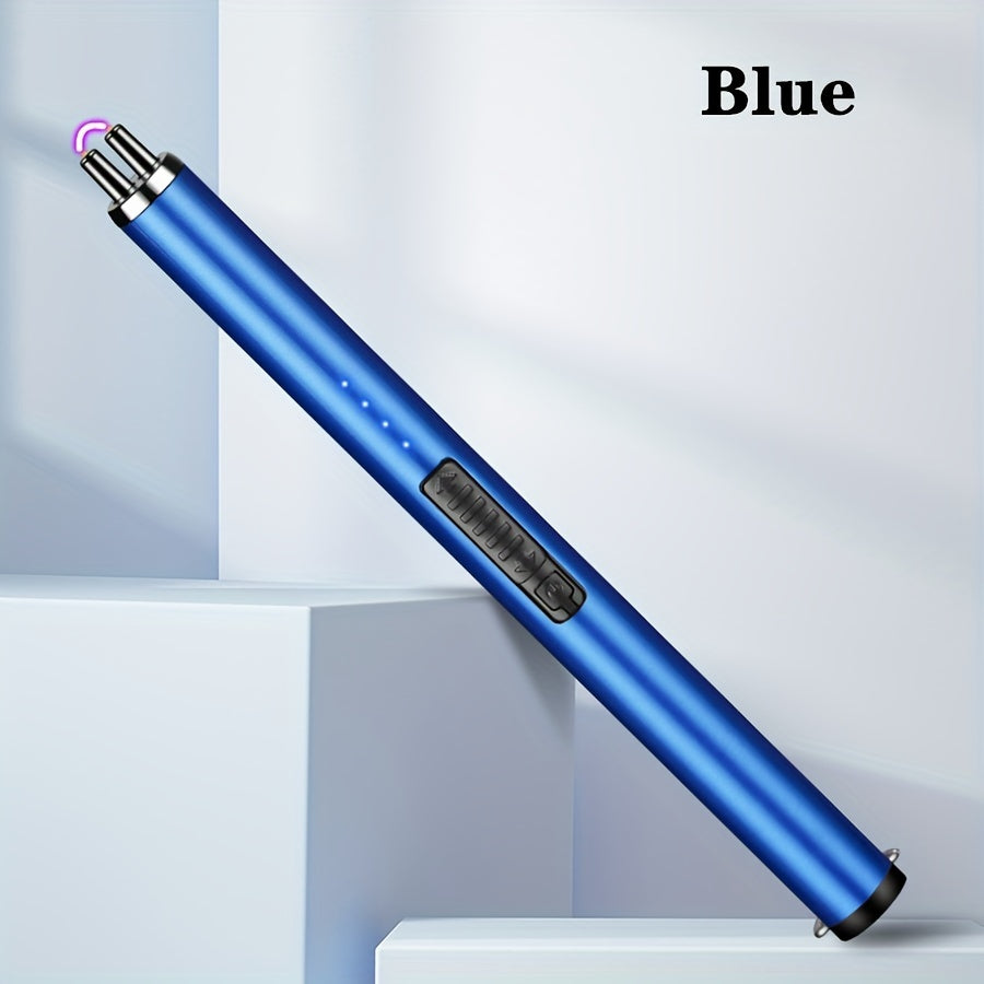 Qayta to'ldiriladigan elektr arc yondirg'ich, shamolsiz gaz pechka, sham, BBQ, sayohat, ochiq havoda foydalanish uchun