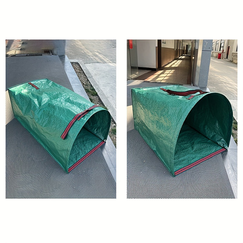 Reusable Yard Waste Bags 150L 200L Half Circle Leaf Collection Bins