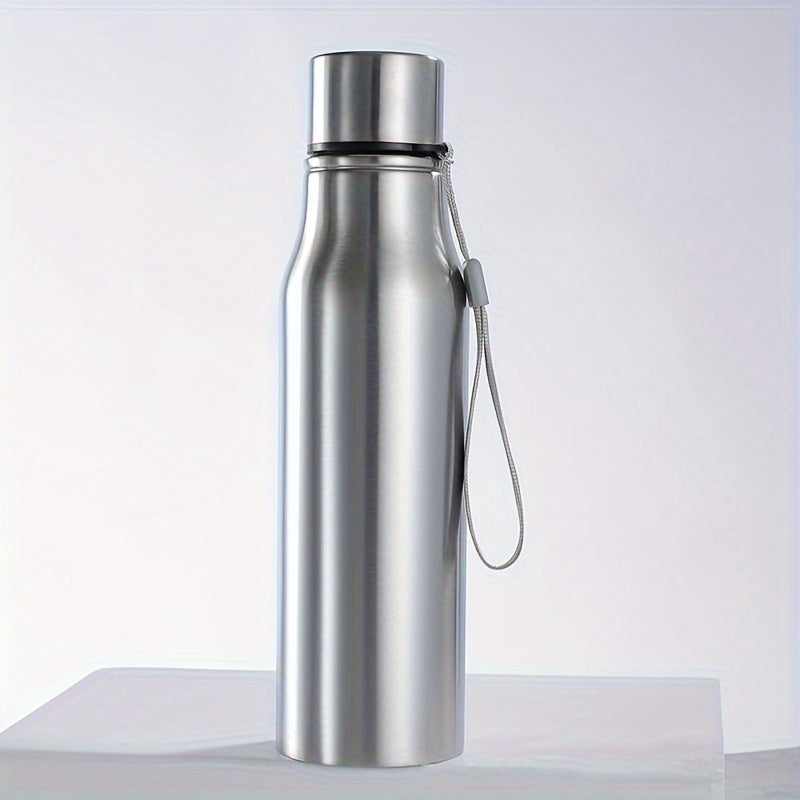 Stainless Steel Water Bottle 750ml 1000ml Lightweight PVC-Free for Travel and Fitness