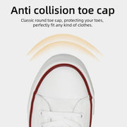 Women's Lightweight Low-Top Sneakers with Cushioned Insole and Non-Slip Sole