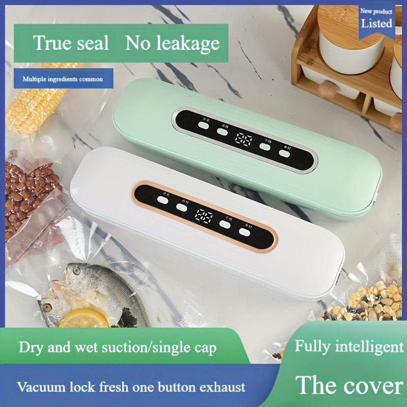 Портативный автоматический вакуумный упаковщик для хранения продуктов и закусок