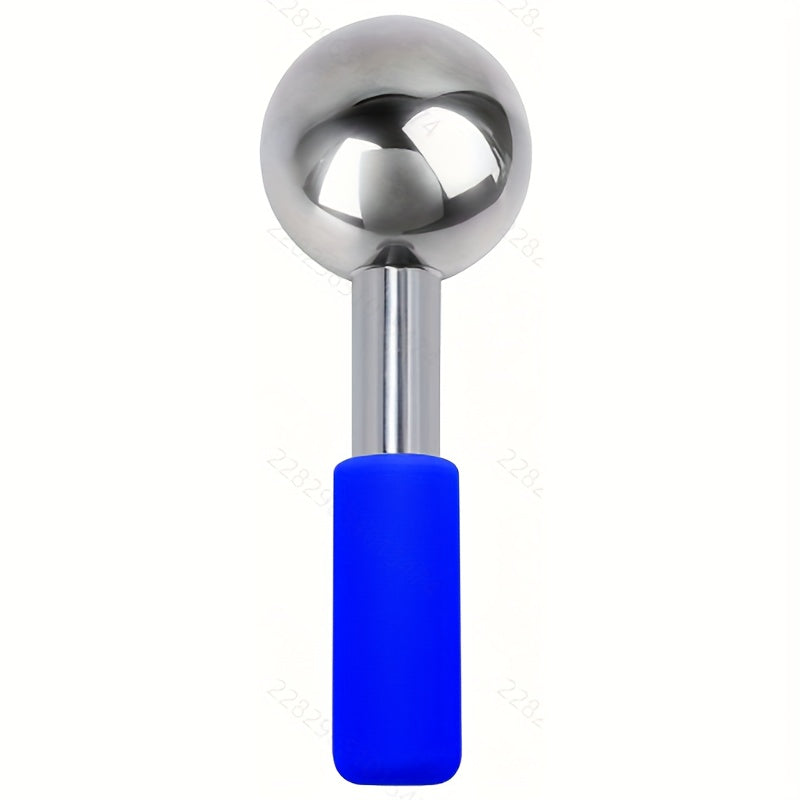 Stainless Steel Face and Eye Massager Non-Electric Cold Compress Tool Rejuvenation Gift for Women