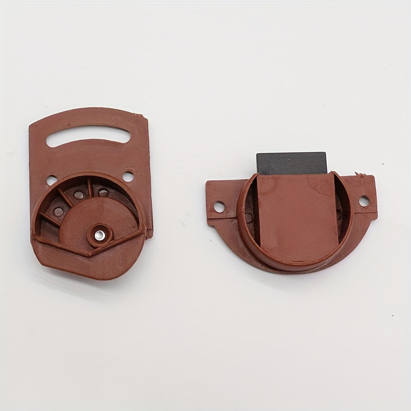 Antik shkaf eshigi pully mebel slayd mexanizmi g'ildirak slayd roliki yuqorida kichik qizil plastik marvarid