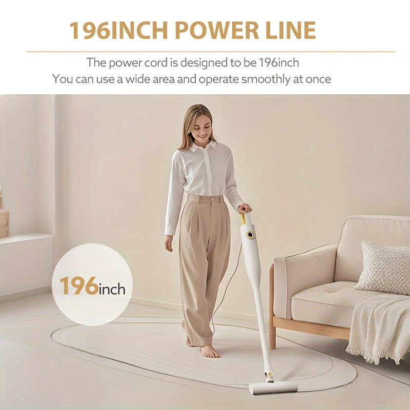 PALOTR yengil qo'l vakuum tozalagichi, qattiq yog'och pollari, gilam va uy hayvonlari sochlarini olib tashlash uchun kuchli so'rish quvvati bilan.