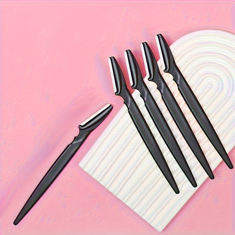 Women Men Eyebrow Razor Kit 5Pcs Exfoliating Facial Dermaplaning Tools