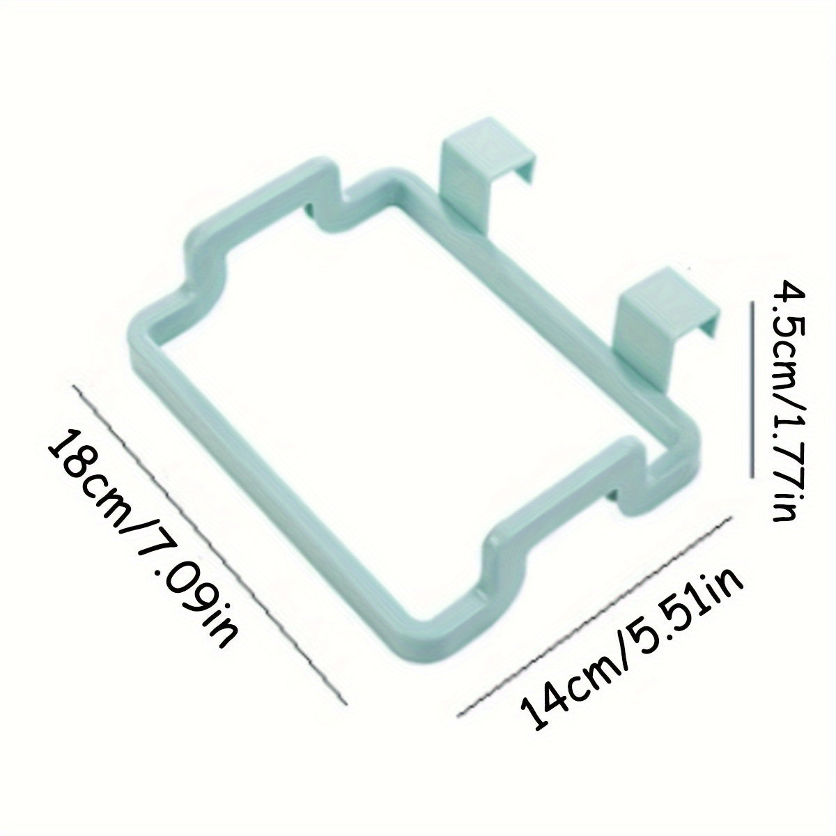 Eshik ortiga o'rnatiladigan plastik sumka ushlagich, panda dizayni bilan, oshxona chiqindilari uchun, uyda saqlash uchun uy-ro'zg'or tashkilotchisi