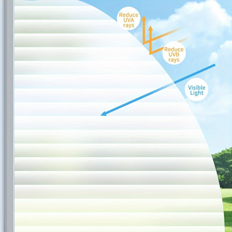 Frosted Window Film One Roll Static Clings Privacy Glass Decor