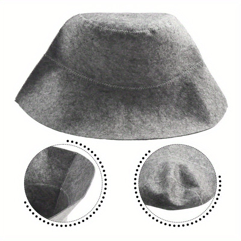 1 dona Minimalist Teri Sauna Boshliqi, Sauna va Issiq Manbalar uchun Issiqlikka Bardoshli Dush Boshliqi