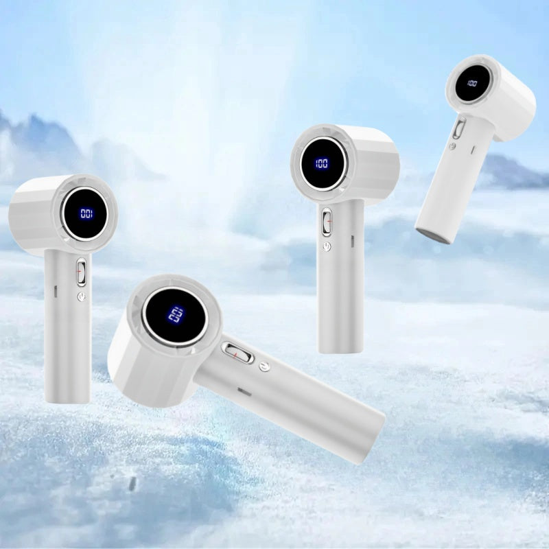 Ручной охлаждающий вентилятор Портативный электрический вентилятор для путешествий и кемпинга Многофункциональные настройки