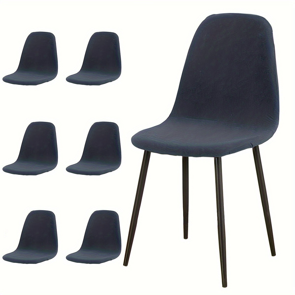 Waterproof Eames Chair Cover for Dining and Home Chairs 4-6 Pack