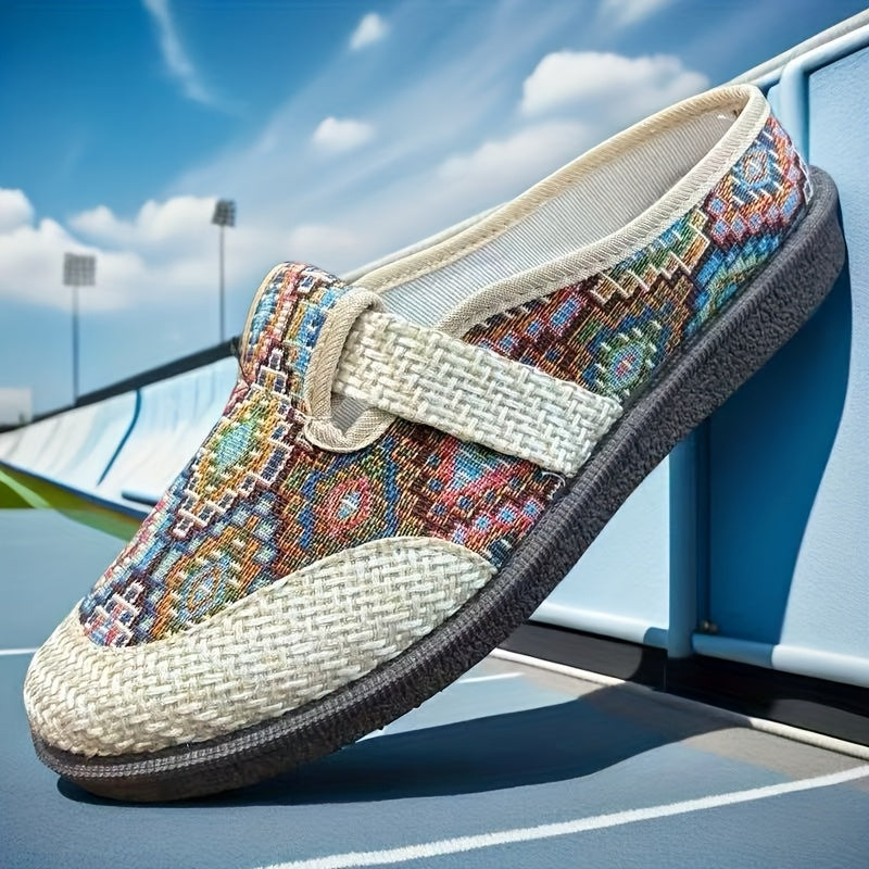 Zapatos casuales para mujer sin cordones, con tela transpirable, zapatos planos para primavera, verano y otoño