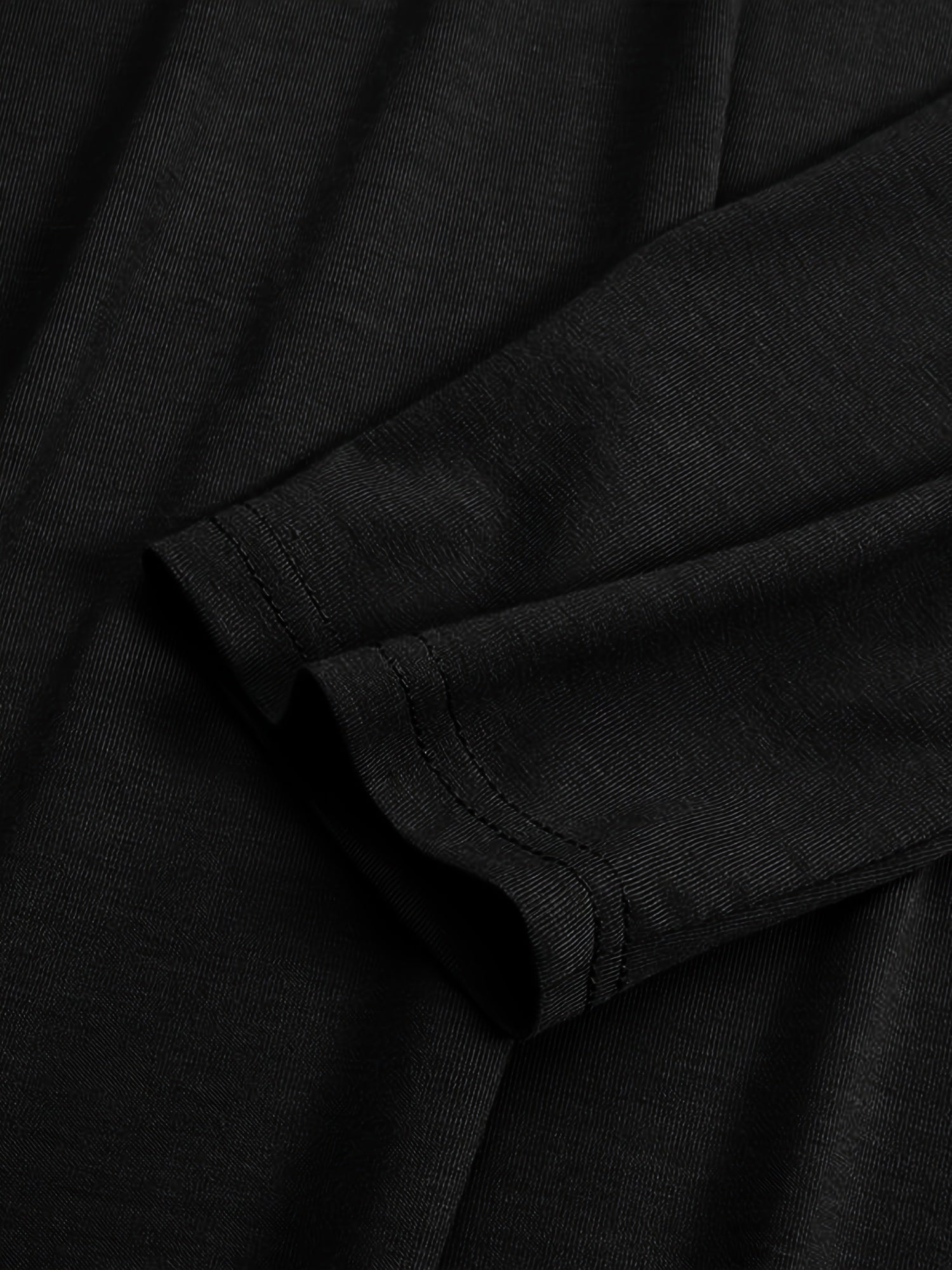 Long Sleeve Solid Color Ramadan Kaftan Dress with Turtle Neck Maxi Length Women’s Clothing