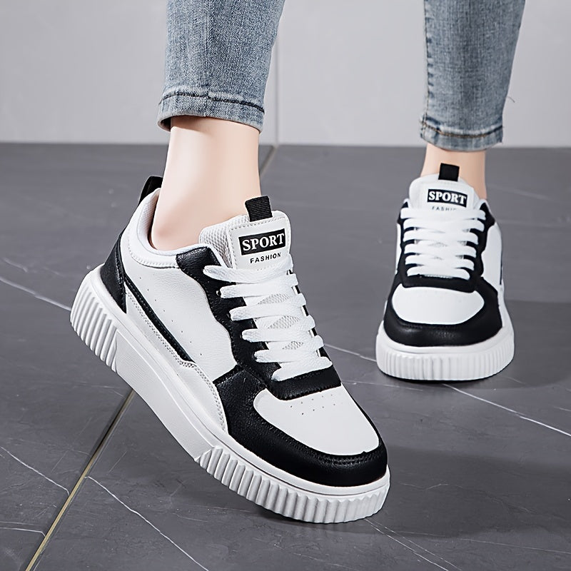 Women's Casual Sports Shoes, EVA Sole, Lace-Up, Low Top, All-Season