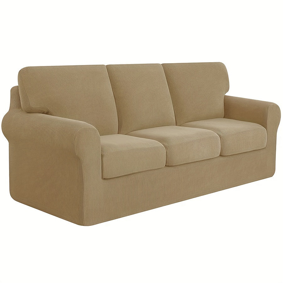 Наборы чехлов для диванов на 3/5/7/9 предметов для диванов, спинок и подушек. Коллекция защитников мебели для домашнего декора в спальнях, офисах и гостиных.