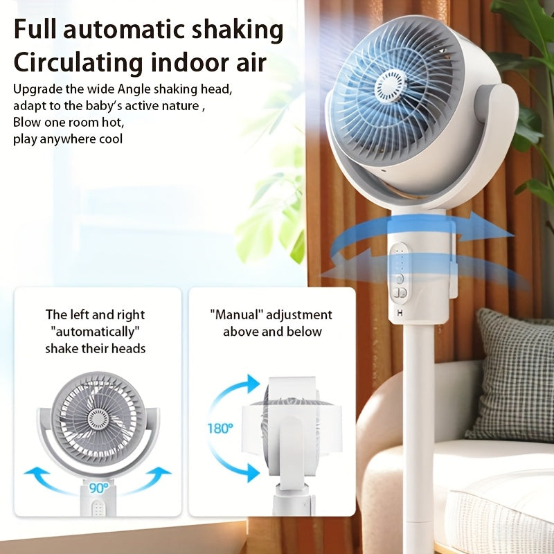 3-в-1 умный вентилятор с дистанционным управлением, ароматерапией, репеллентом от комаров, питание от USB