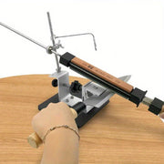 Professional pichoqni shimgichlash tizimi, 19-34 daraja burchaklar uchun honing asbobi bilan, sirpmas asos