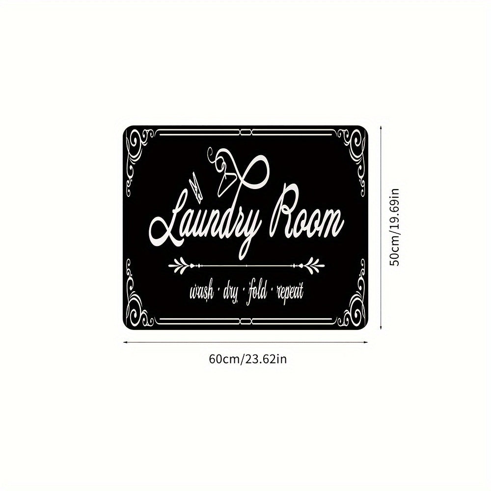 Funda de polvo impresa moderna para lavadora y secadora, de secado rápido y absorbente