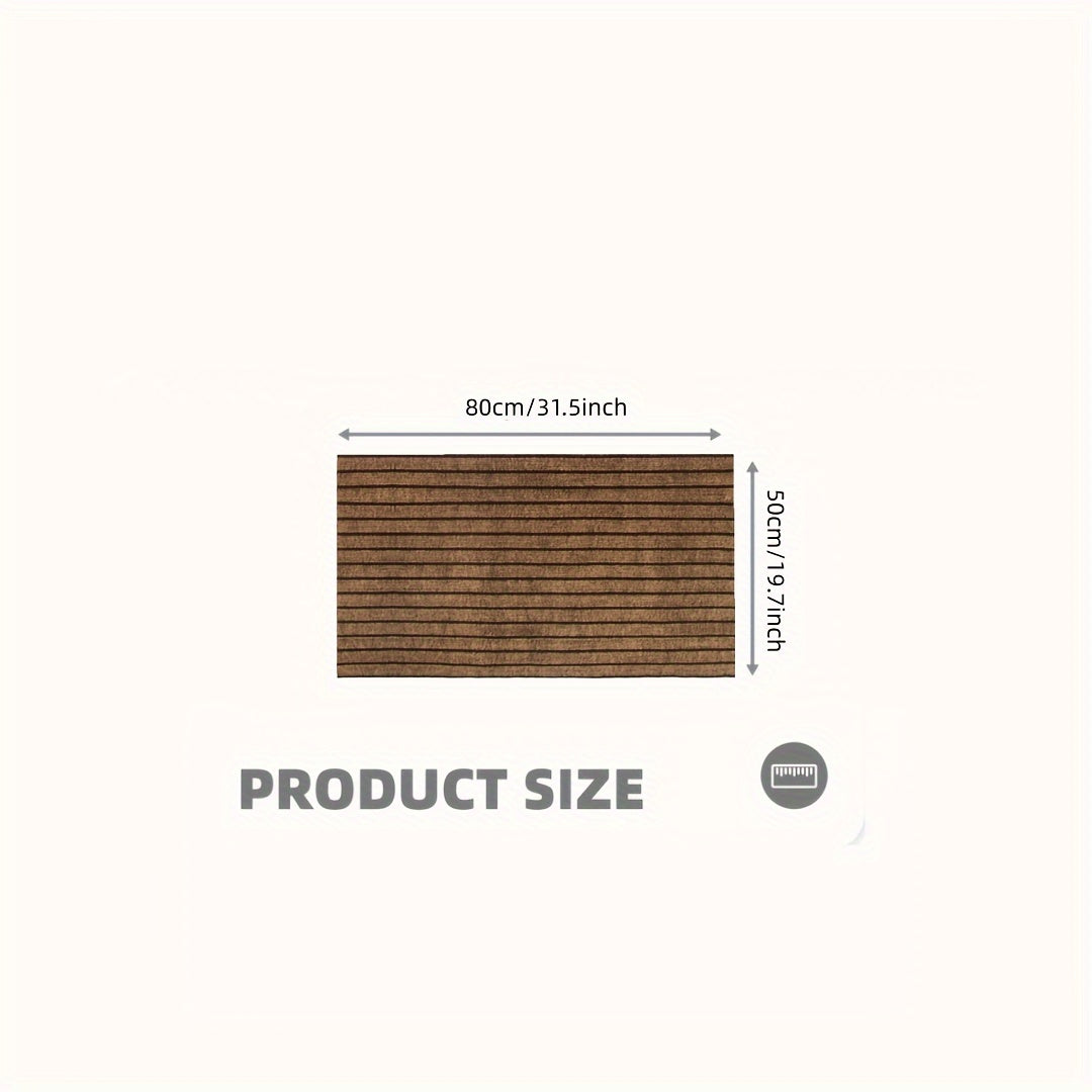 Alfombra de cocina rectangular 1.8m x 0.9m antideslizante, impermeable y resistente al aceite