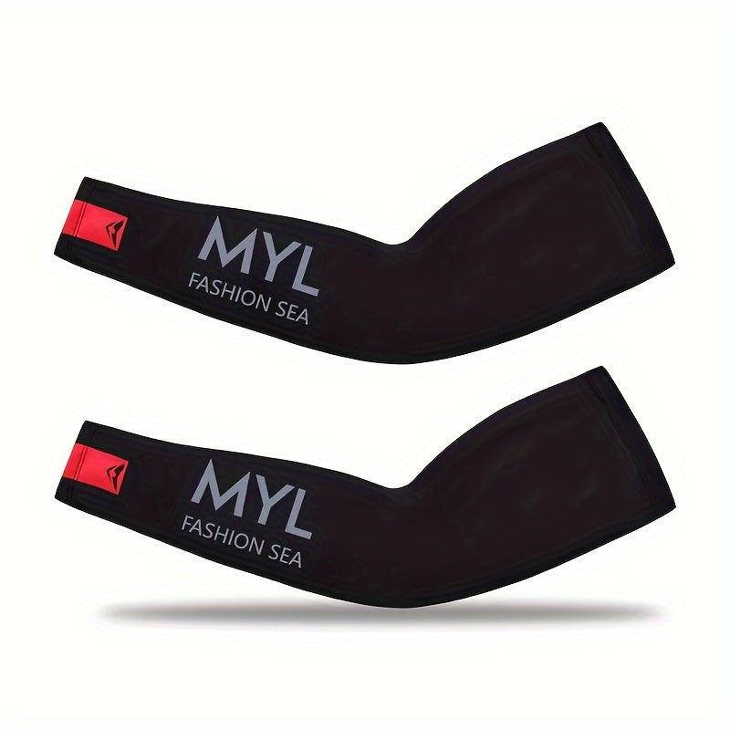 Мужские летние солнцезащитные рукава из вискозы для спорта, велоспорта, бега, рыбалки