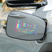 Car Sticker Decal for Electric Car Charging Port Cover Customization Adhesive