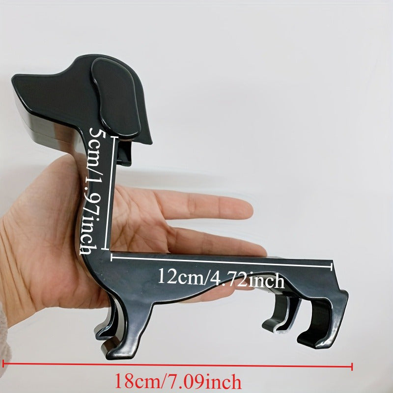 White Elephant Wine Bottle Holder for Dog Lovers, Resin, Holds 1 Bottle
