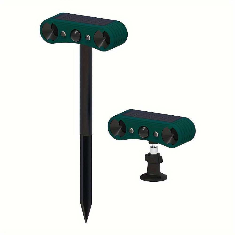 2024 Ultrasonik Quyosh Hayvonlarni Oldini Olish Sensorli Harakat Sensorli Signal Chiroqlari bilan