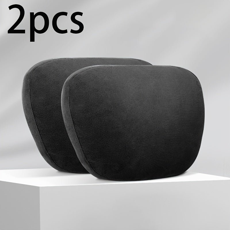 2 Pack Car Neck Support Pillows Soft Adjustable Headrest Pillow for Comfortable Travel