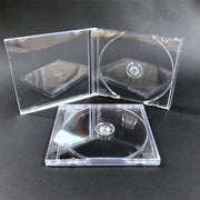 Clear Acrylic CD DVD Disc Case for Living Room Storage Multipurpose Organizer