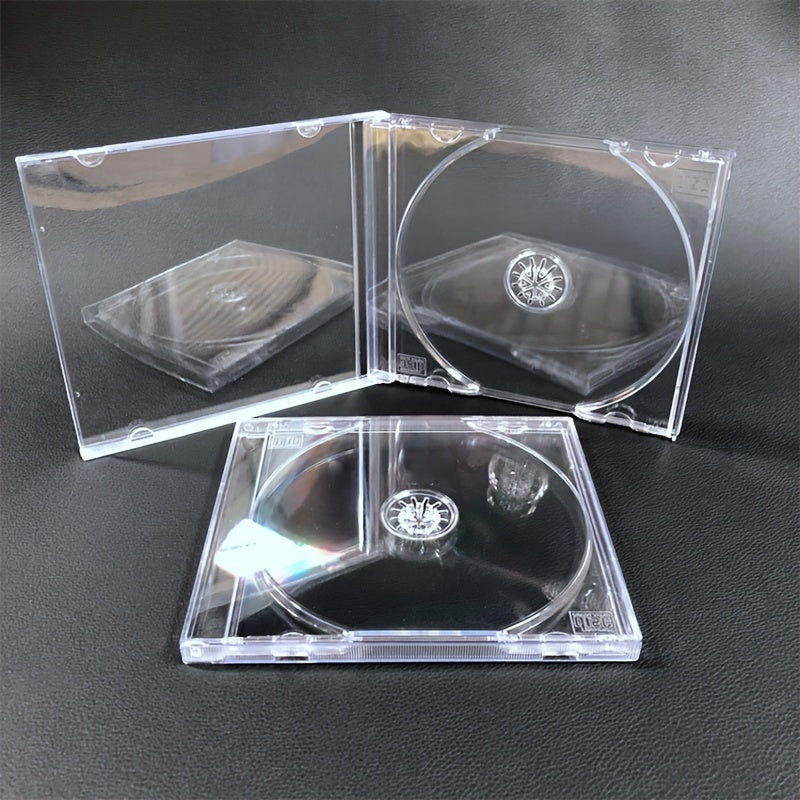 Clear Acrylic CD DVD Disc Case for Living Room Storage Multipurpose Organizer