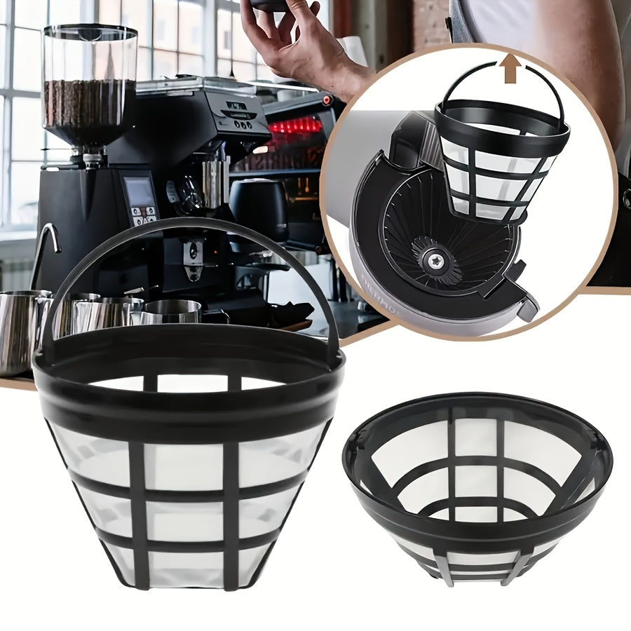 Reusable Coffee Filter Basket for Drip Coffee Makers - Easy Clean, Durable