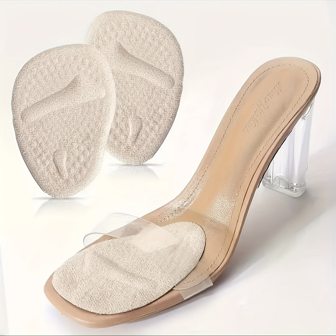 Women Silicone Anti-Slip High Heel Pads with Shock Absorption