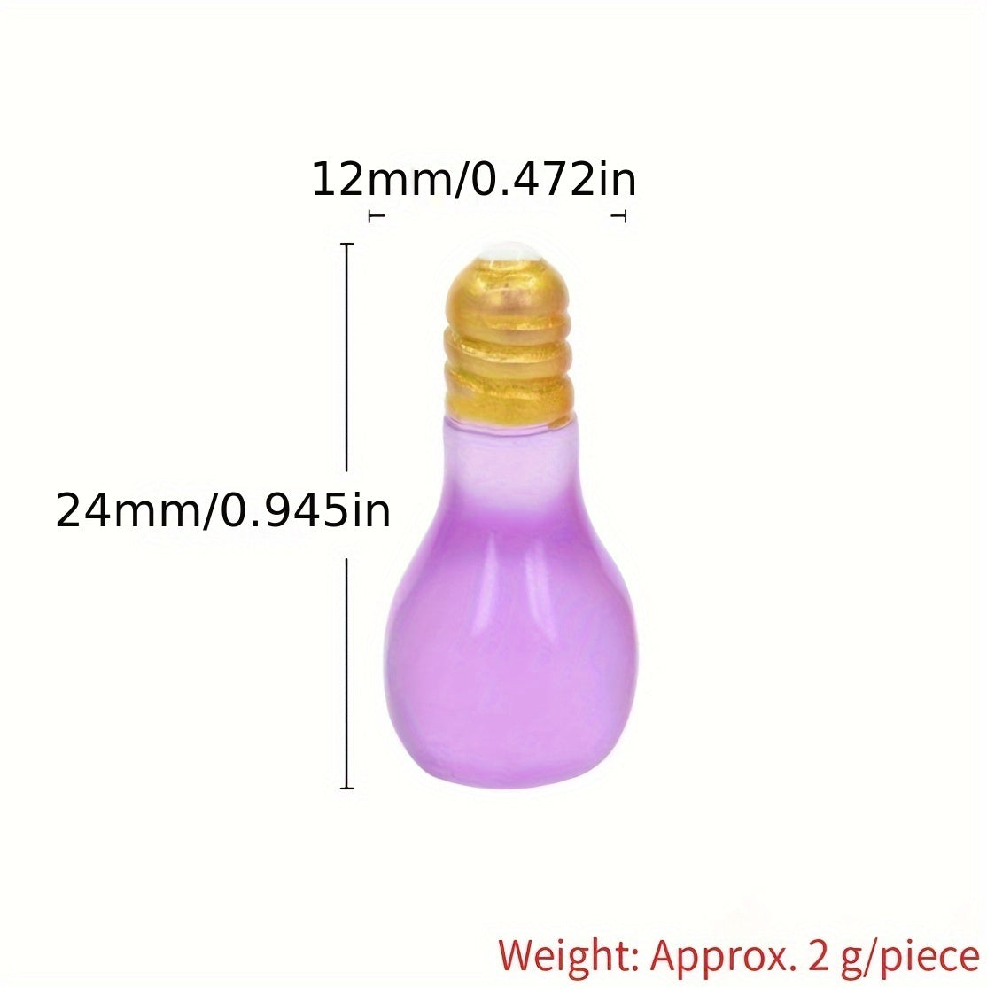 1 шт. Светящийся в темноте фигурка лампочки, DIY декор для вечеринки, брелок, не требует питания.