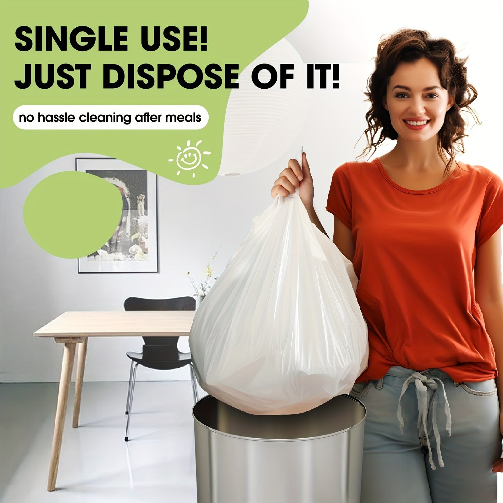 Набор из 10 водонепроницаемых пластиковых скатертей, прямоугольных, для мероприятий внутри помещений и на улице