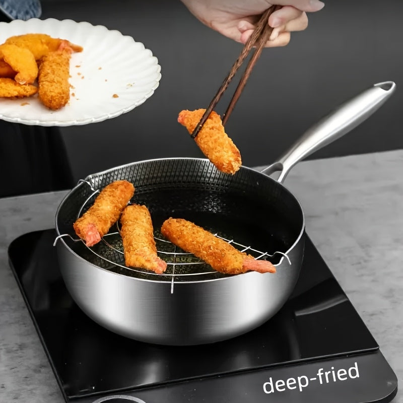 Olla de acero inoxidable con recubrimiento antiadherente de panal para sopa y guiso