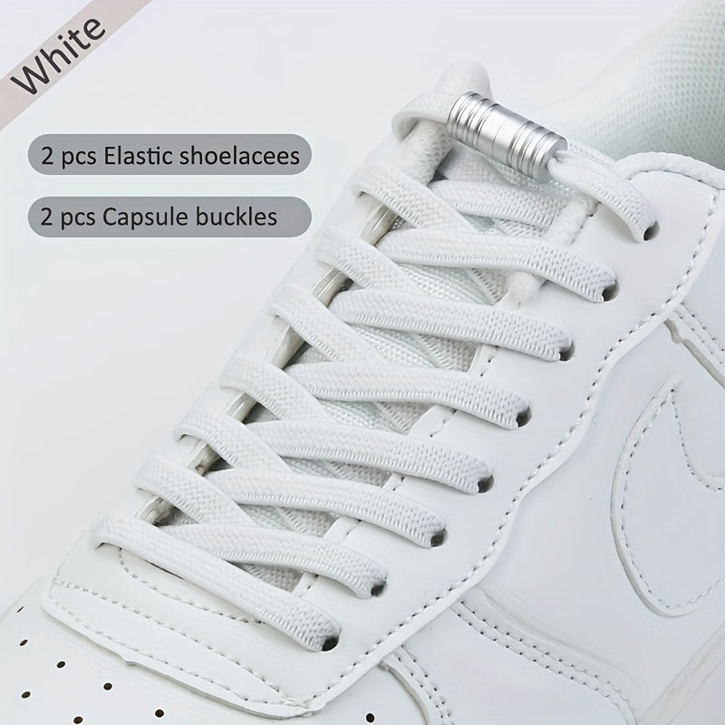 Uniseks elastik rang-barang toʻqilgan poyabzal lentalari uchun sneakers va kundalik poyabzal