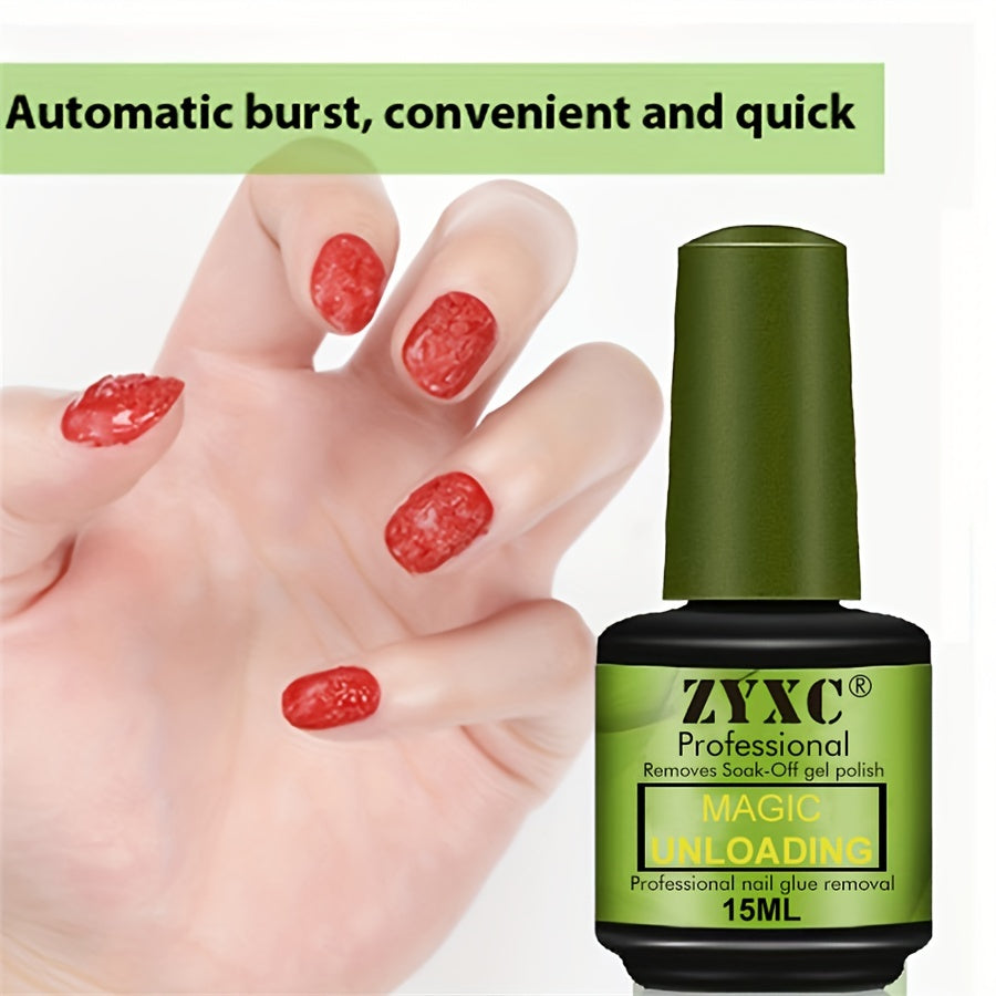 15ml Hypoallergenic Alcohol-Free Gel Nail Polish Remover Wipe for Gel Nails