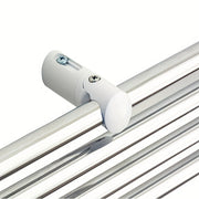 Set of 3 Plastic Radiator Brackets Wall-Mounted Towel Rail Support Non-Electric Heating