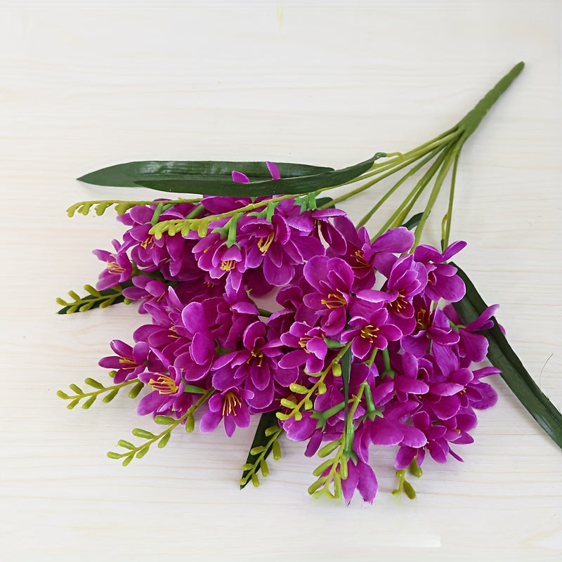 Стильный стебель орхидеи Фаленопсис 59,94 см - Идеально для свадеб, вечеринок и домашнего декора | Горшок не включен.