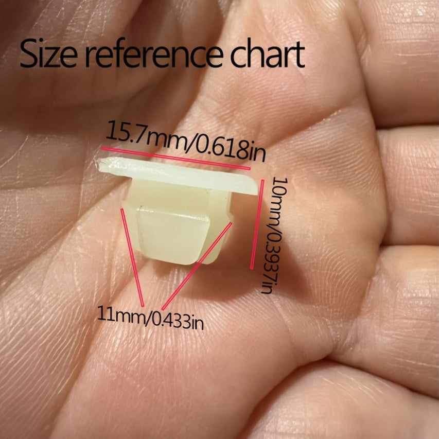 Universal Car Plastic Screw Buckle Set 230 Pcs Automotive Clips for License Plate and Bumper