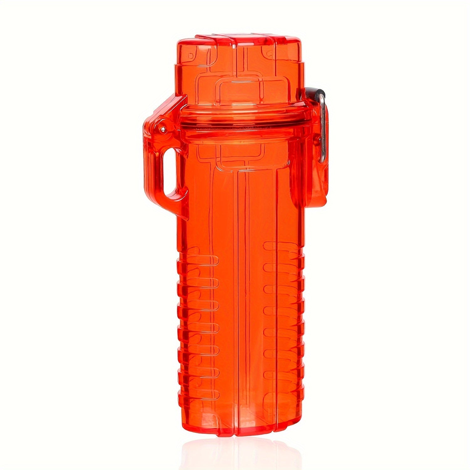 s:
Suya chidamli plastmassa olovyoq qutisi qopqog'i BIC J6 tashqi omon qolish sumkasi uchun