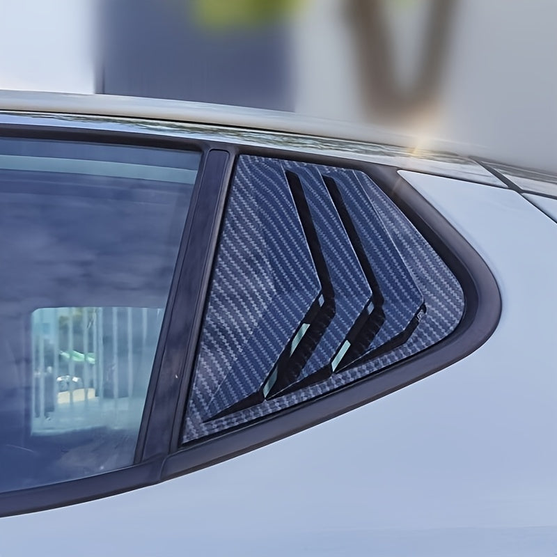 Kia Optima K5 2011-2015 uchun avtomobil karbon tolasi uslubidagi ABS chorak ventilyator qopqog'i