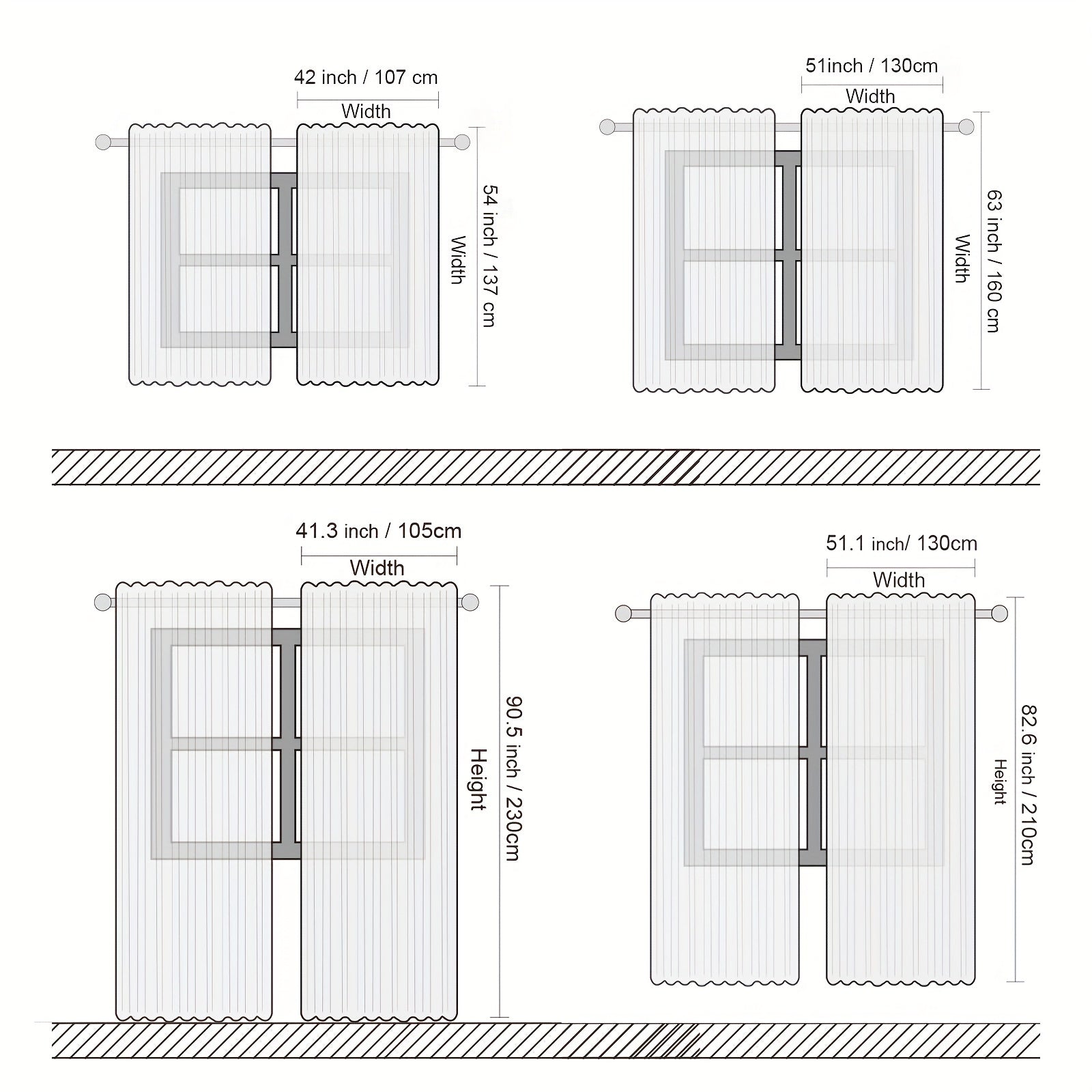 3D Golden Flower Semi Blackout Curtains Set for Bedroom Living Room Kitchen Office