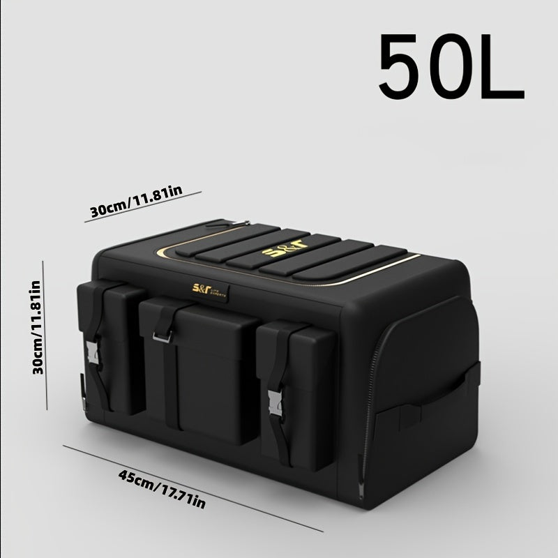 Органайзер для багажника автомобиля, складной, с несколькими отделениями, ящик для хранения для автомобиля SUV