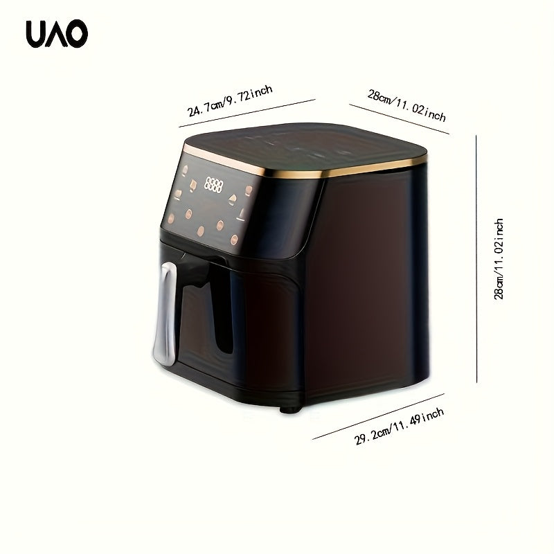 Qora rangda 1 ta Elektrik Havo Fritöz