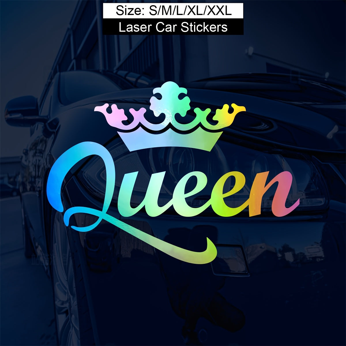 Women Waterproof Vinyl Car Decal Sticker Auto Styling Accessories