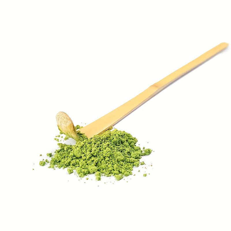 Juego de cucharas de té japonesas hechas a mano con cuchara de matcha de bambú y accesorios para té