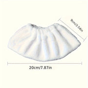 Set of 12 Microfiber Steam Mop Pads for Floors, Washable and Durable