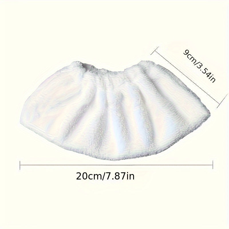 Set of 12 Microfiber Steam Mop Pads for Floors, Washable and Durable