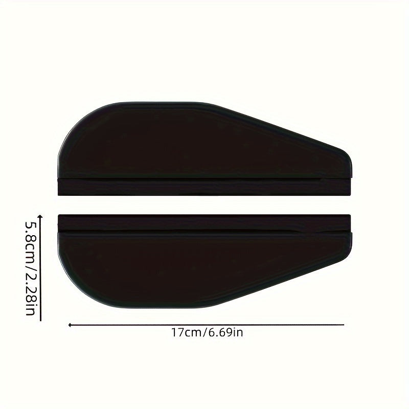 2 dona Universal orqa ko'rinish o'rashlari yomg'irli kunlarda haydash uchun